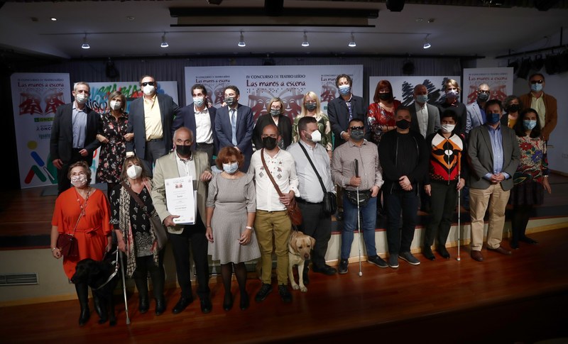 entrega premios Las manos a escena