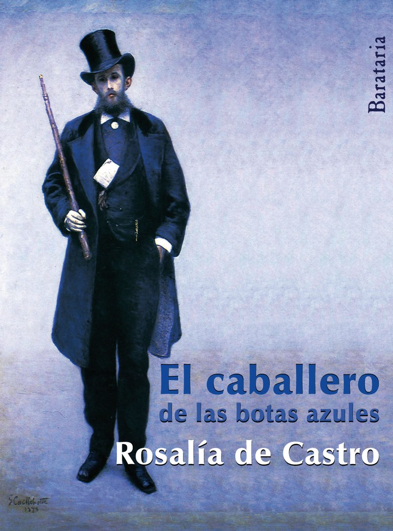 Cubierta de 'El caballero de las botas azules', de Rosalía de Castro