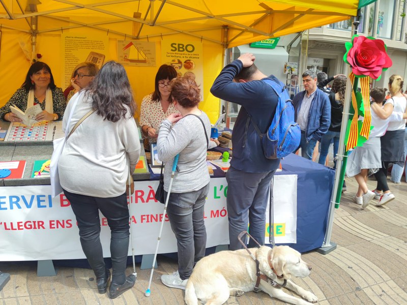 Stand del SBO en la Diada