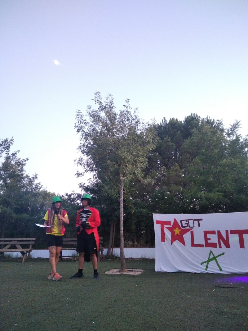 Los presentadores del concurso Got Talent.