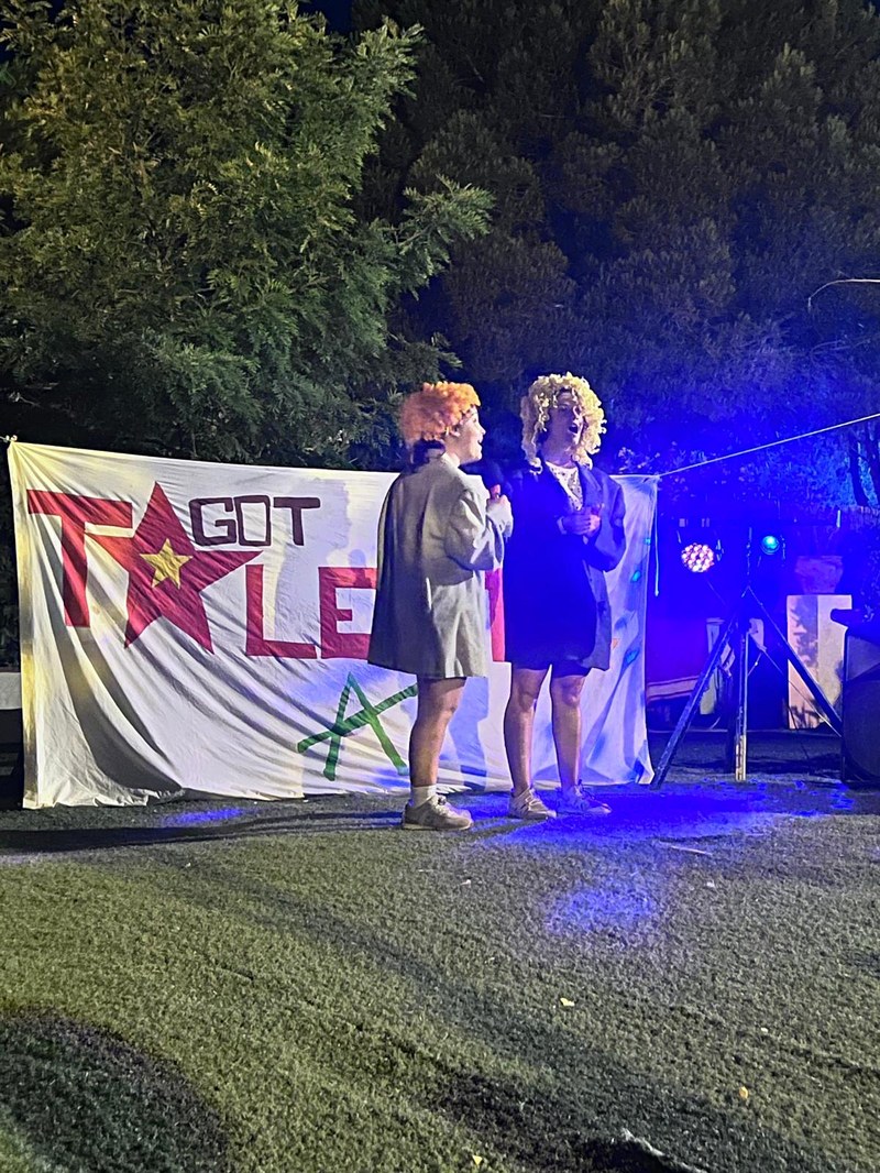 Actuación en el concurso Got Talent.