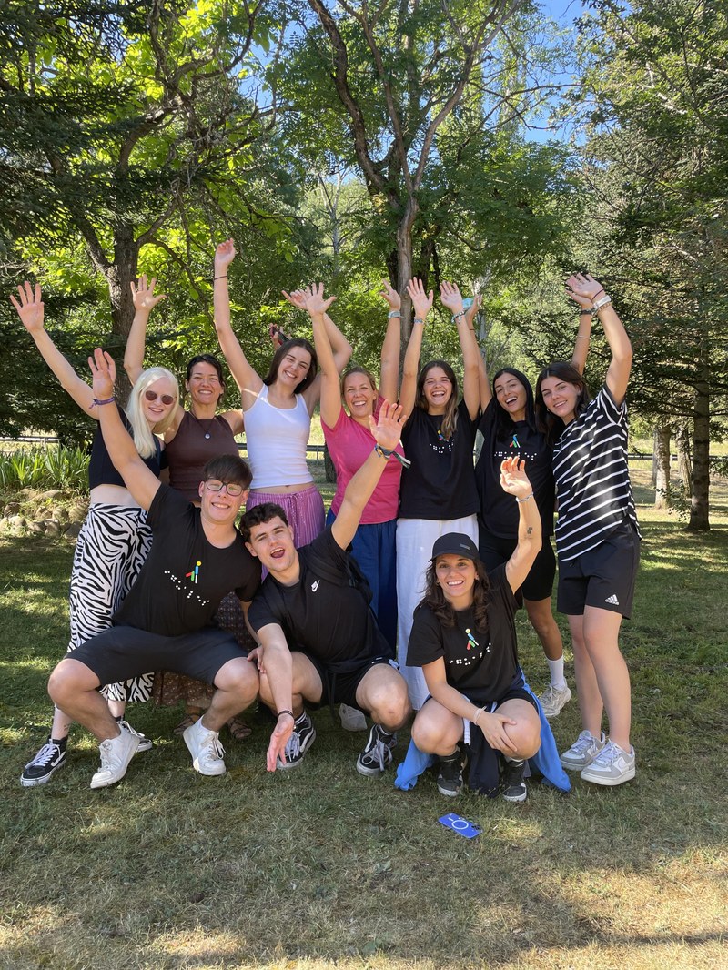 Foto de grupo de los monitores.