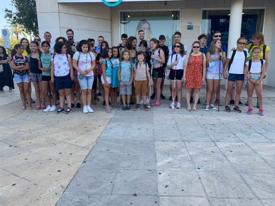 Todos los participantes a la salida de la DZ Málaga