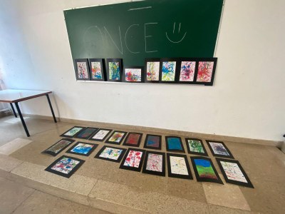 Exposición de las obras pictóricas realizadas