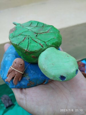 Figura de una tortuga