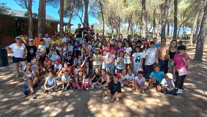 Foto de Grupo, participantes y monitores