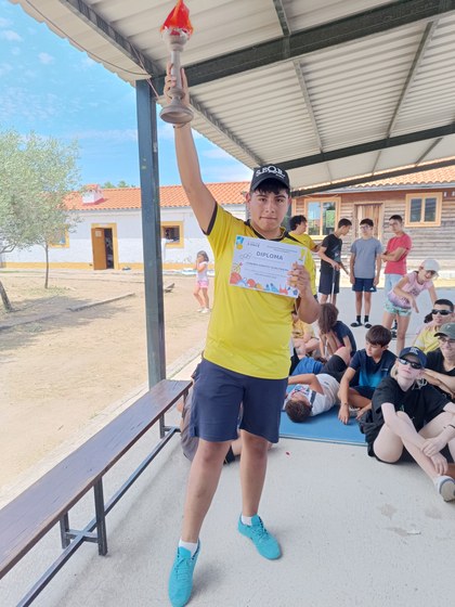 Leonardo Yurca Ganador del concurso "DeportivONCE"