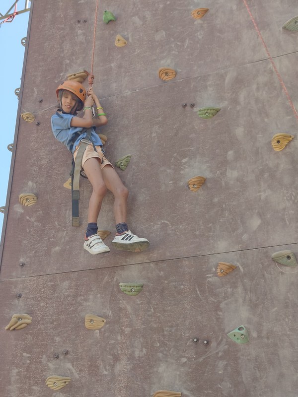 Descenso de la escalada
